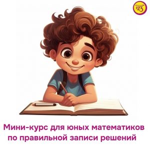 Как перестать терять баллы на олимпиадах? Мини-курс «Запись решений» для 3-4 классов